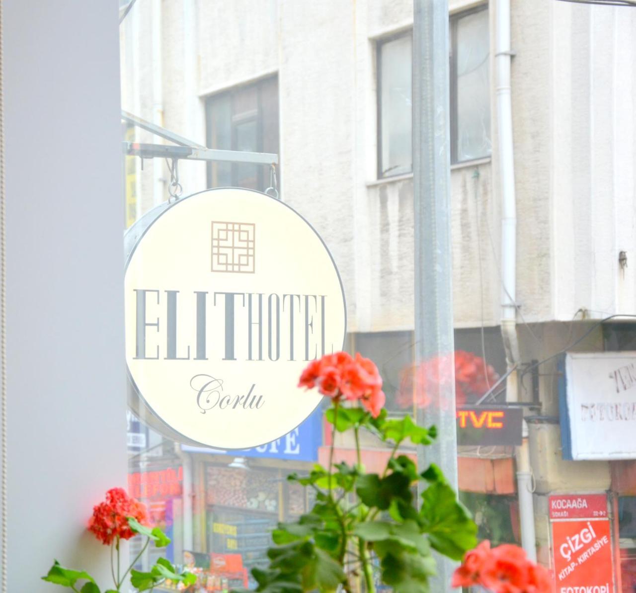 Elite Hotel City Center Corlu Bed And Breakfast Exterior foto